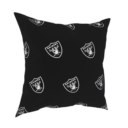 Custom Decorative Football Pillow Case Las Vegas Raiders Pillowcase Personalized Throw Pillow Covers