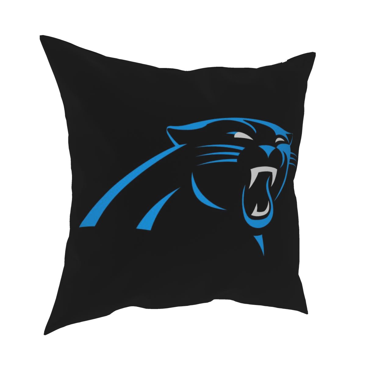 Custom Decorative Football Pillow Case Carolina Panthers Black Pillowcase Personalized Throw Pillow Covers