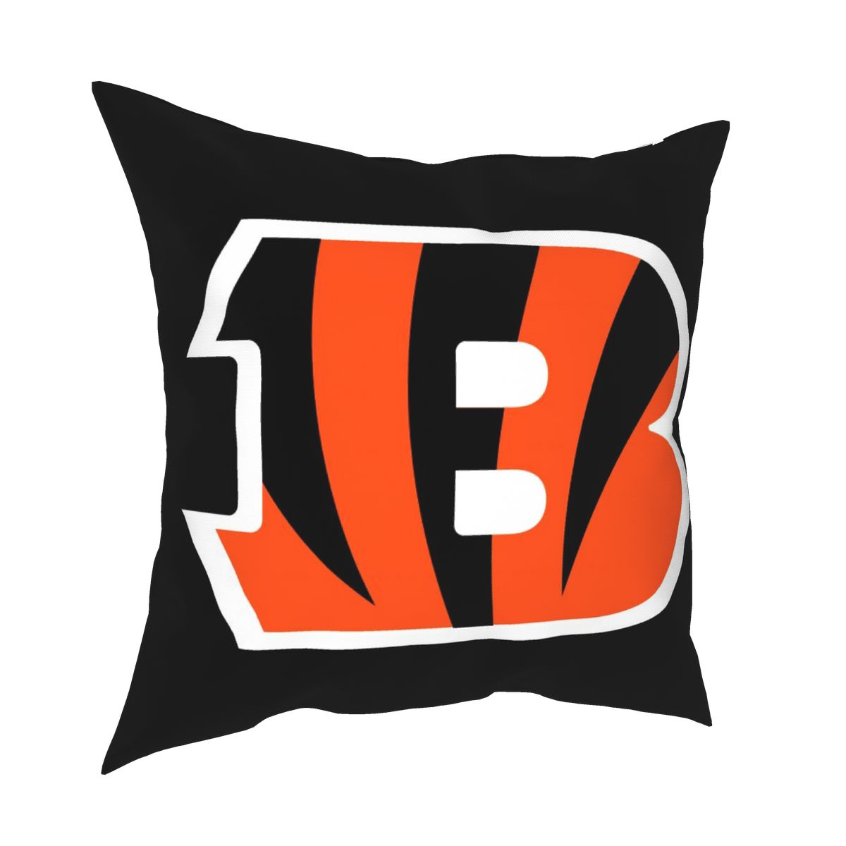 Custom Decorative Football Pillow Case Cincinnati Bengals Black Pillowcase Personalized Throw Pillow Covers