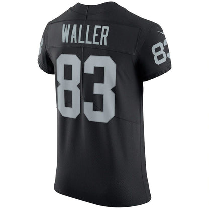 LV.Raiders #83 Darren Waller Black Vapor Elite Jersey Stitched American Football Jerseys