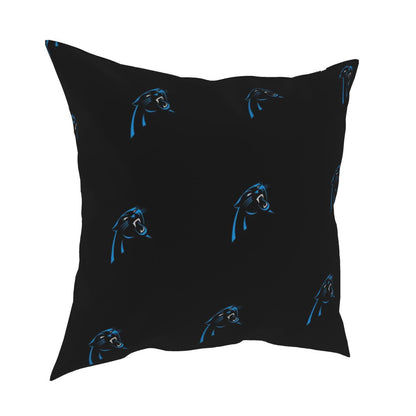 Custom Decorative Football Pillow Case Carolina Panthers Pillowcase Personalized Throw Pillow Covers