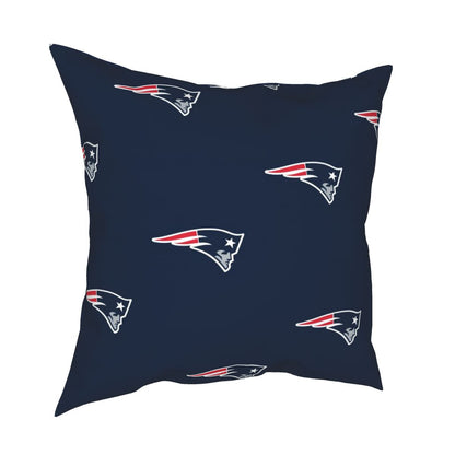 Custom Decorative Football Pillow Case New England Patriots Pillowcase Personalized Throw Pillow Covers