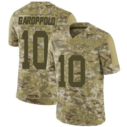 Men's #10 Jimmy Garoppolo SF.49ers Limited Stitched Jerseys