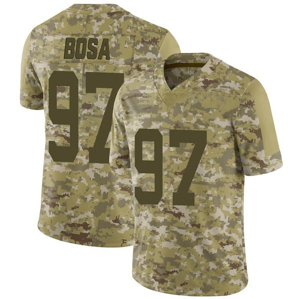 Men's #97 Nick Bosa SF.49ers Limited Stitched Jerseys