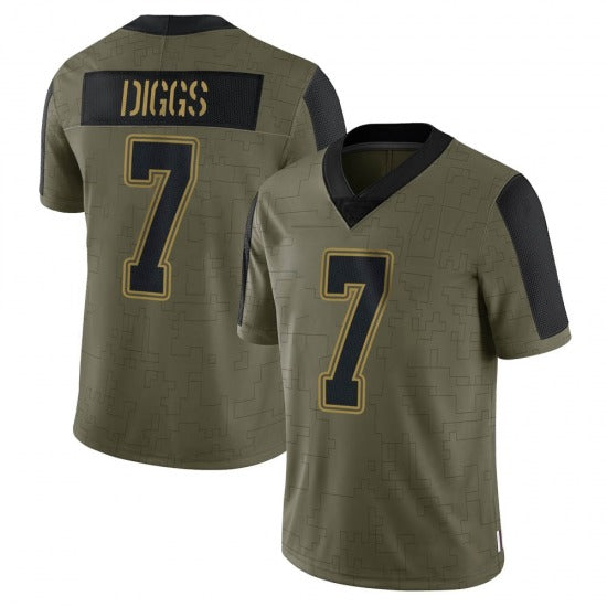 Men's #7 Trevon Diggs D.Cowboy Limited Stitched jerseys