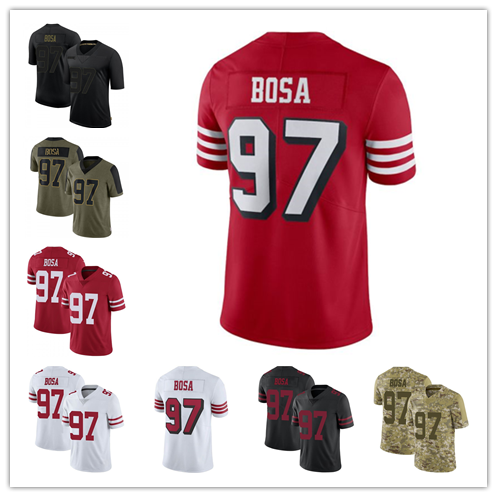 Men's #97 Nick Bosa SF.49ers Limited Stitched Jerseys