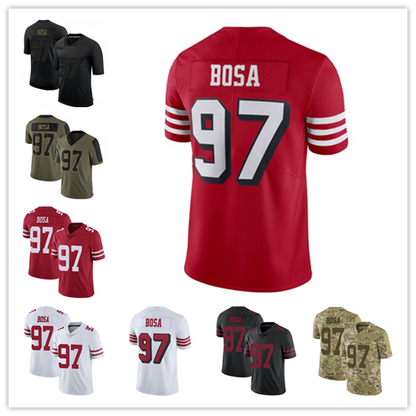 Men's #97 Nick Bosa SF.49ers Limited Stitched Jerseys