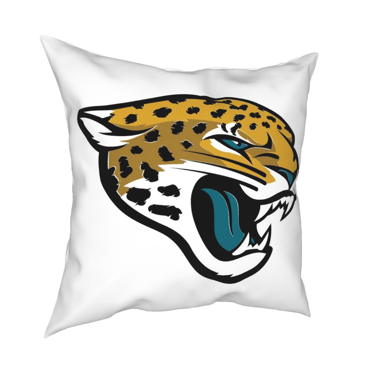Custom Decorative Football Pillow Case Jacksonville Jaguars White Pillowcase Personalized Throw Pillow Covers