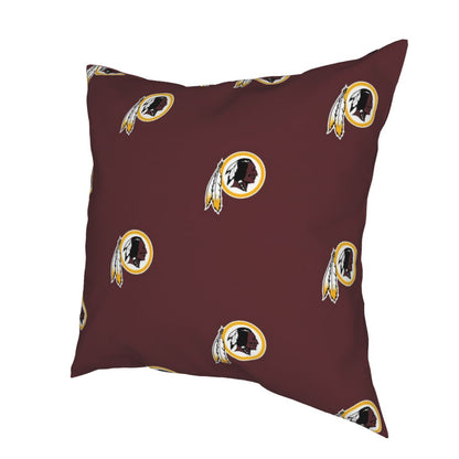 Custom Decorative Football Pillow Case Washington Redskins Pillowcase Personalized Throw Pillow Covers