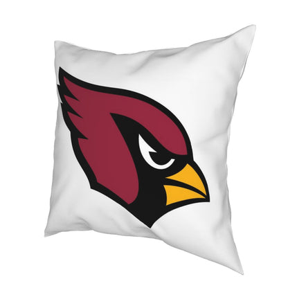 Custom Decorative Football Pillow Case Arizona Cardinals White Pillowcase Personalized Throw Pillow Covers