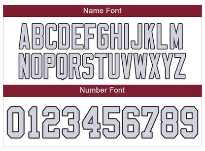 Custom Men's American Arizona Red Stitched Football Jerseys