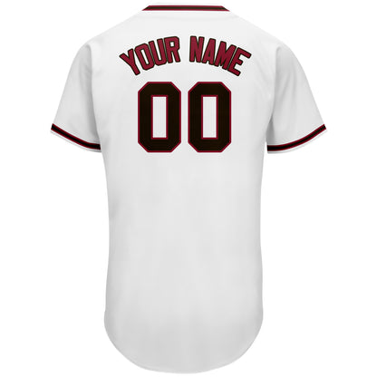 Custom Arizona Diamondbacks Stitched Baseball Jersey Personalized Button Down Baseball T Shirt