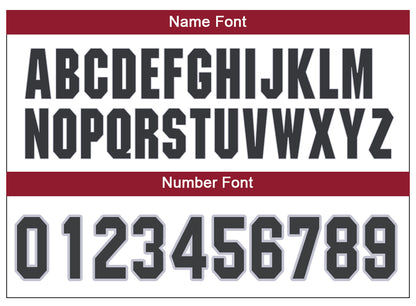 Custom Men's American Atlanta Falcons Color Rush Red Stitched Football Jersey