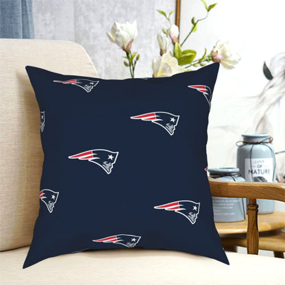 Custom Decorative Football Pillow Case New England Patriots Pillowcase Personalized Throw Pillow Covers