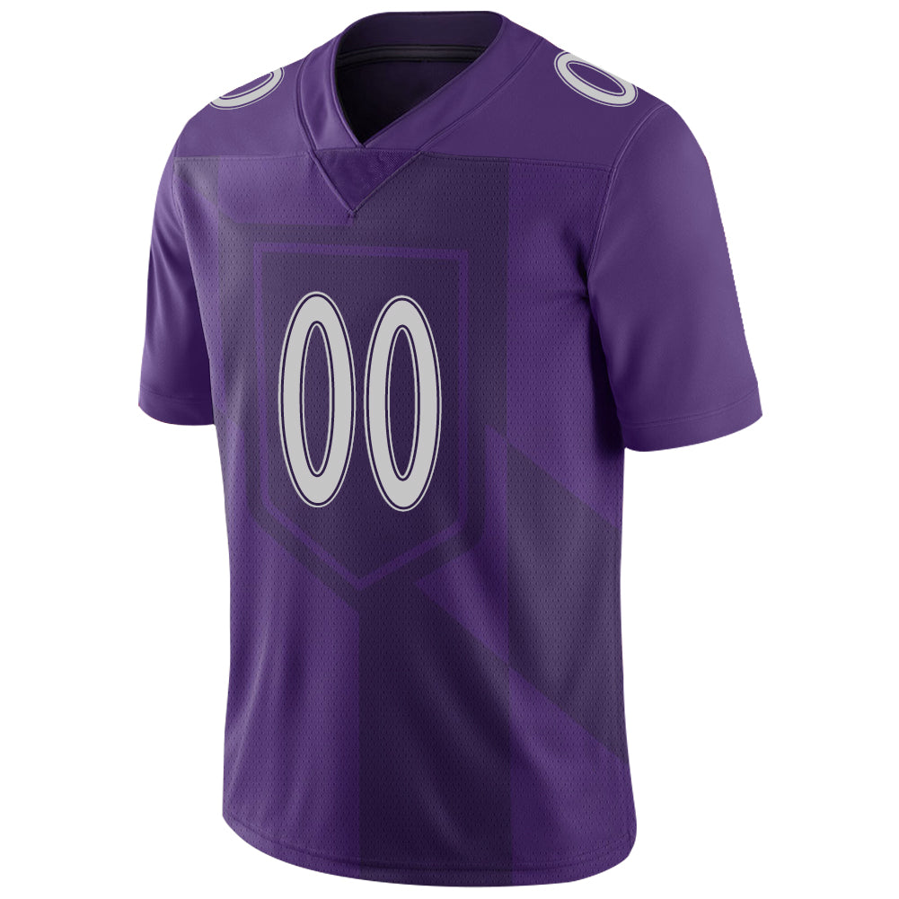 Custom Baltimore Ravens Stitched American Football Jerseys Personalize Birthday Gifts Purple Jersey