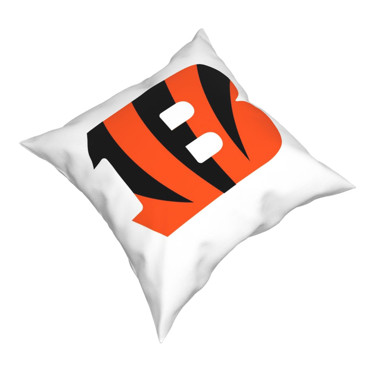 Custom Decorative Football Pillow Case Cincinnati Bengals White Pillowcase Personalized Throw Pillow Covers