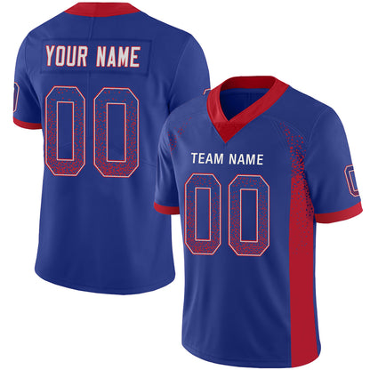 Custom Buffalo Bills Stitched American Football Jerseys Personalize Birthday Gifts Blue Jersey