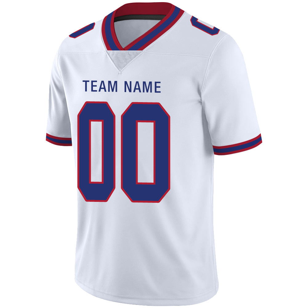 Custom Buffalo Bills Stitched American Football Jerseys Personalize Birthday Gifts White Jersey