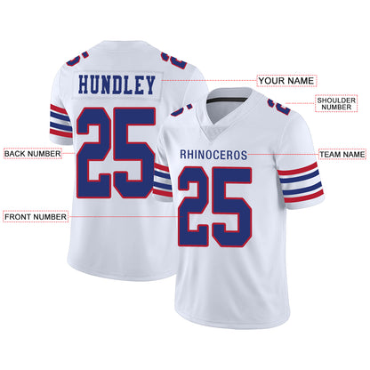 Custom Buffalo Bills Stitched American Football Jerseys Personalize Birthday Gifts White Jersey