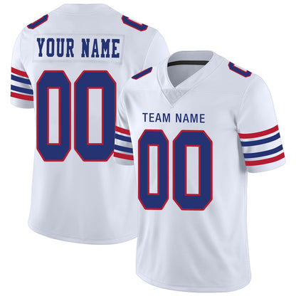 Custom Buffalo Bills Stitched American Football Jerseys Personalize Birthday Gifts White Jersey