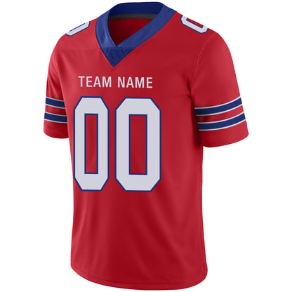 Custom Buffalo Bills Stitched American Football Jerseys Personalize Birthday Gifts Red Jersey