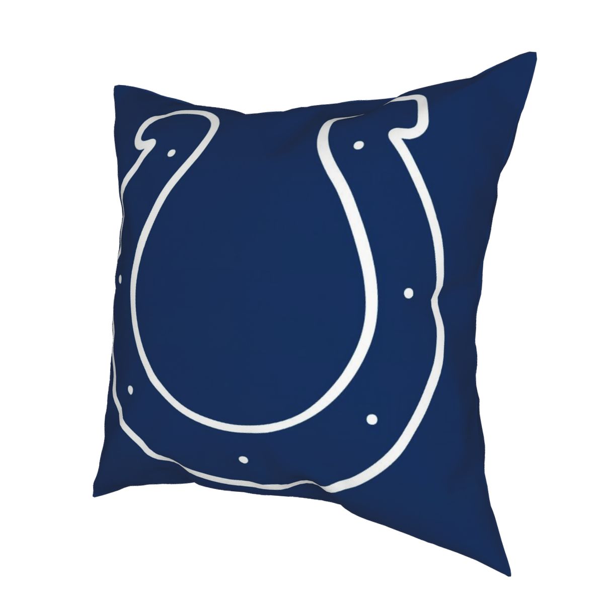 Custom Decorative Football Pillow Case Indianapolis Colts Blue Pillowcase Personalized Throw Pillow Covers