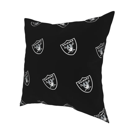 Custom Decorative Football Pillow Case Las Vegas Raiders Pillowcase Personalized Throw Pillow Covers