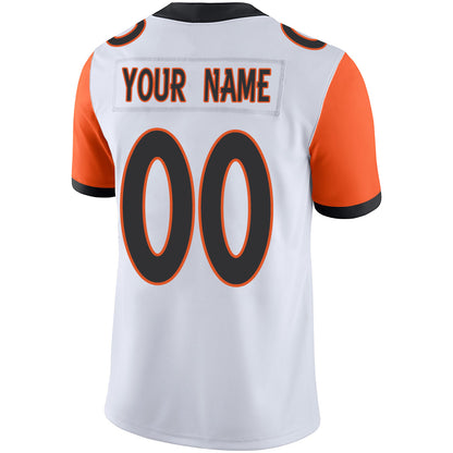 Custom Cincinnati Bengals Stitched American Football Jerseys Personalize Birthday Gifts White Jersey