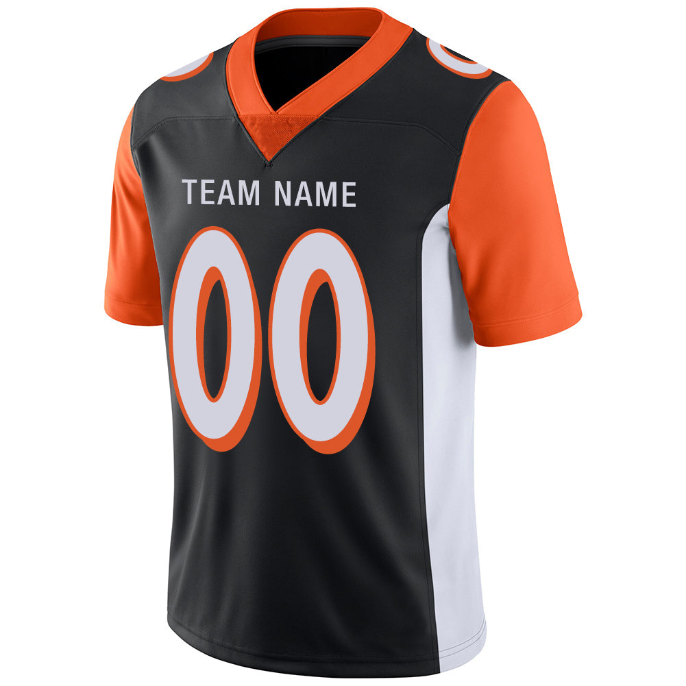 Custom Cincinnati Bengals Stitched American Football Jerseys Personalize Birthday Gifts Black Jersey