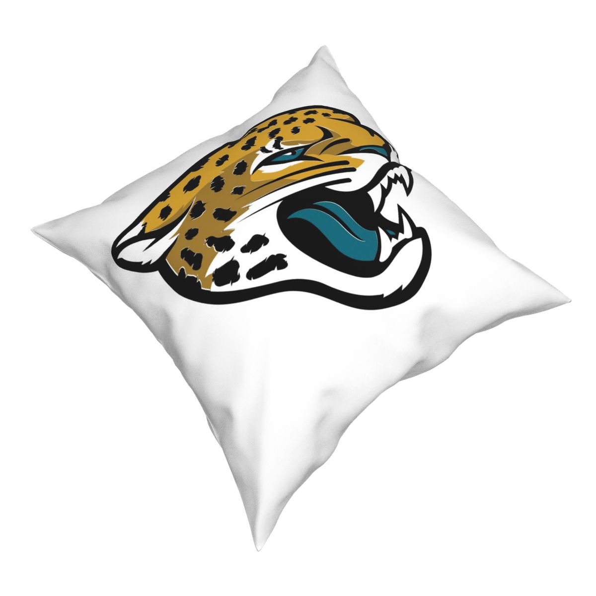 Custom Decorative Football Pillow Case Jacksonville Jaguars White Pillowcase Personalized Throw Pillow Covers