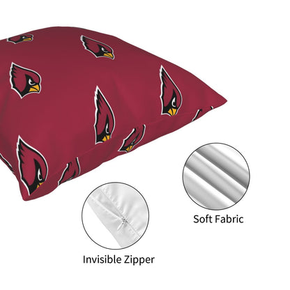 Custom Decorative Football Pillow Case Arizona Cardinals Pillowcase Personalized Throw Pillow Covers
