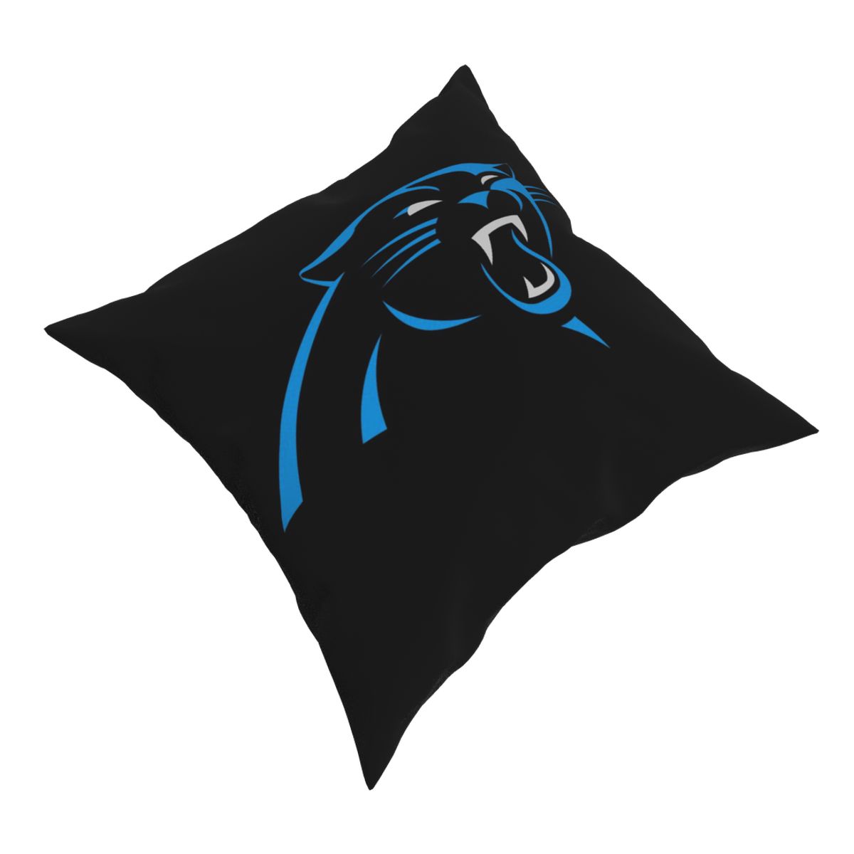 Custom Decorative Football Pillow Case Carolina Panthers Black Pillowcase Personalized Throw Pillow Covers