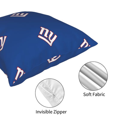 Custom Decorative Football Pillow Case New York Giants Pillowcase Personalized Throw Pillow Covers