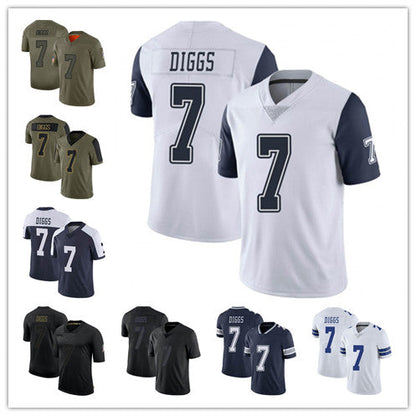 Men's #7 Trevon Diggs D.Cowboy Limited Stitched jerseys