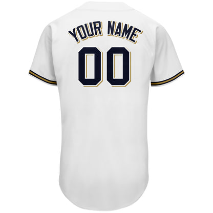 Custom Milwaukee Brewers Stitched Baseball Jersey Personalized Button Down Baseball T Shirt