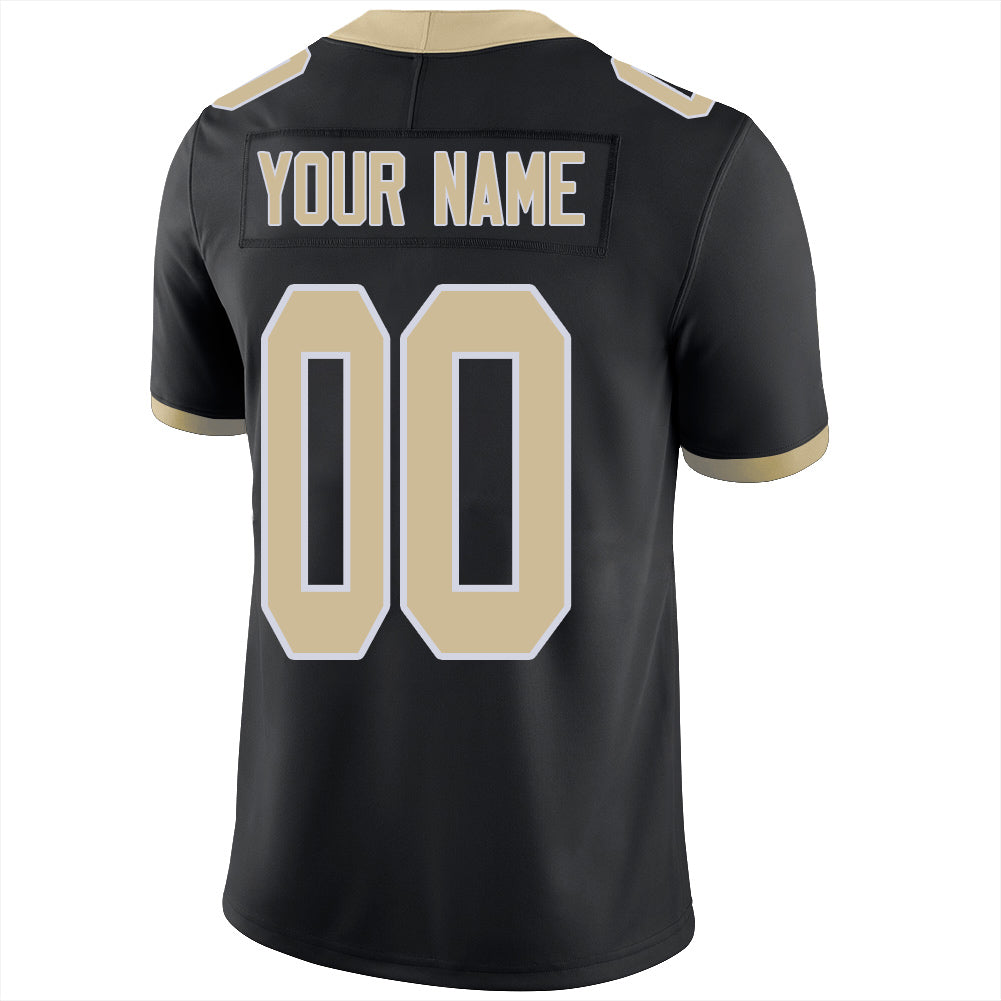 Custom New York Giants Stitched American Football Jerseys Personalize Birthday Gifts Black Jersey