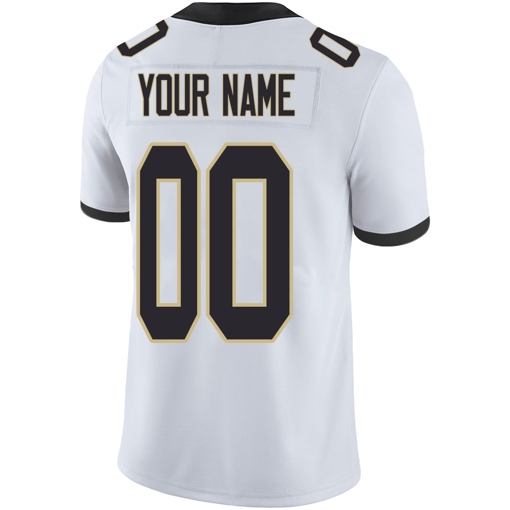 Custom New York Giants Stitched American Football Jerseys Personalize Birthday Gifts White Jersey