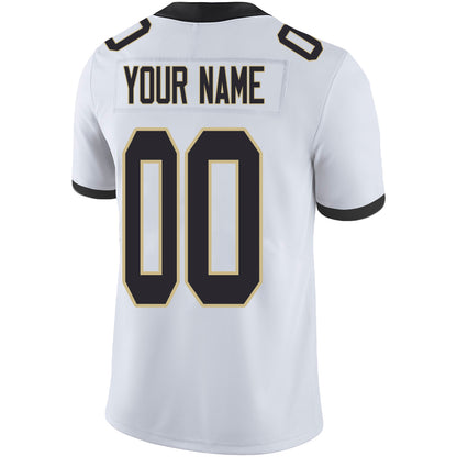 Custom New York Giants Stitched American Football Jerseys Personalize Birthday Gifts White Jersey