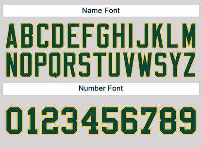 Custom Oakland Athletics Stitched Baseball Jersey Personalized Button Down Baseball T Shirt