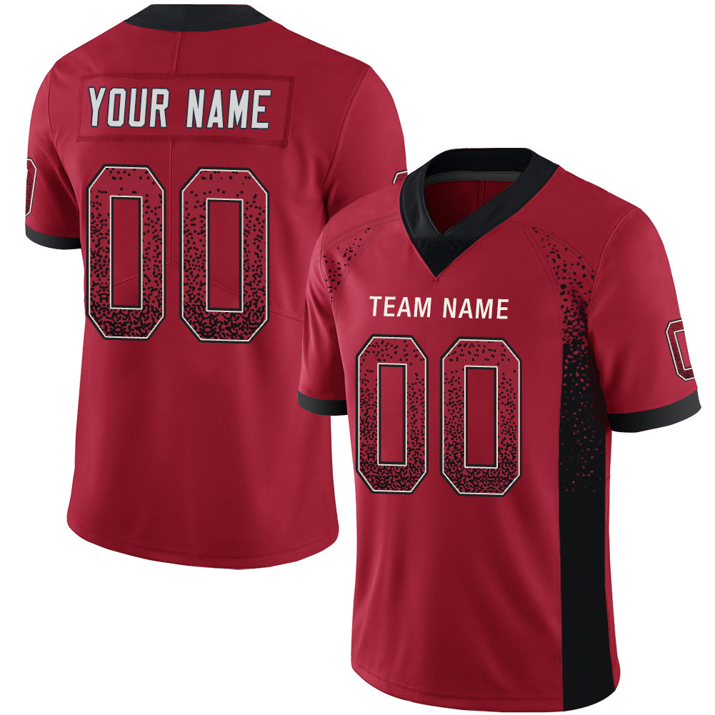 Custom San Francisco 49ers Stitched American Football Jerseys Personalize Birthday Gifts Red Jersey