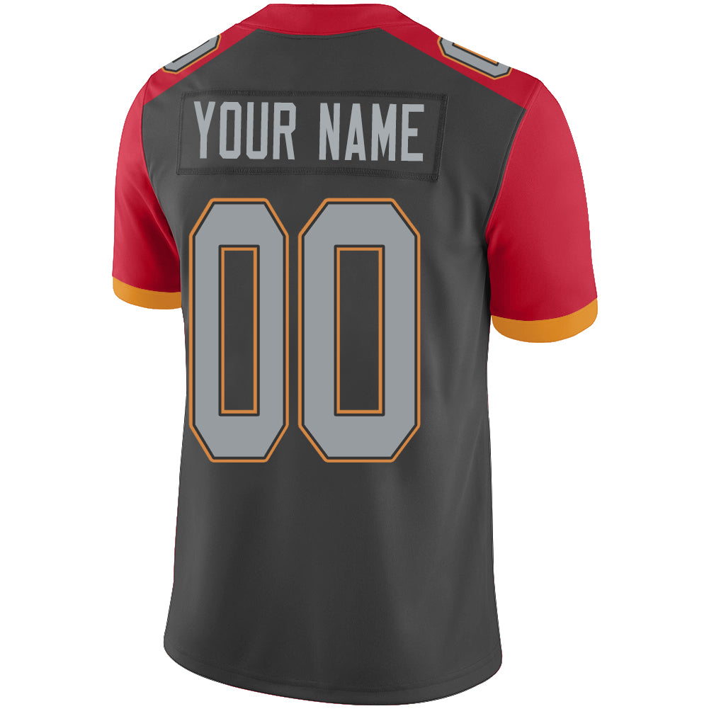 Custom Tampa Bay Buccaneers Stitched American Football Jerseys Personalize Birthday Gifts Black Jersey