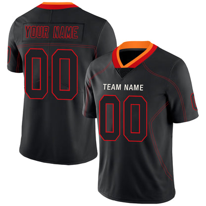Custom Tampa Bay Buccaneers Stitched American Football Jerseys Personalize Birthday Gifts Black Jersey