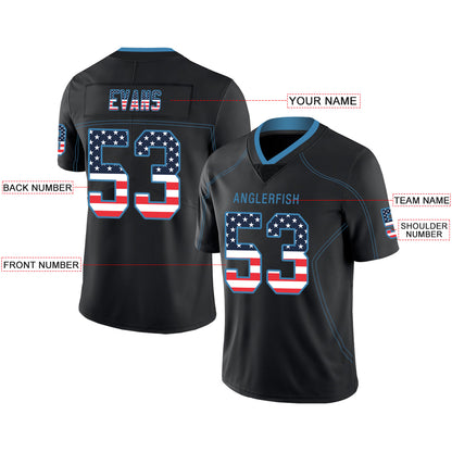 Custom Tennessee Titans Stitched American Football Jerseys Personalize Birthday Gifts Black Jersey