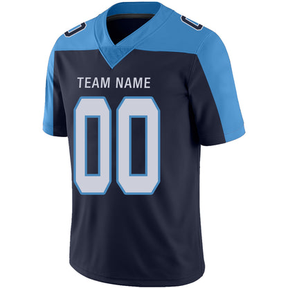 Custom Tennessee Titans Stitched American Football Jerseys Personalize Birthday Gifts Navy Jersey