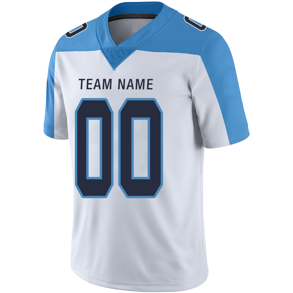 Custom Tennessee Titans Stitched American Football Jerseys Personalize Birthday Gifts White Jersey