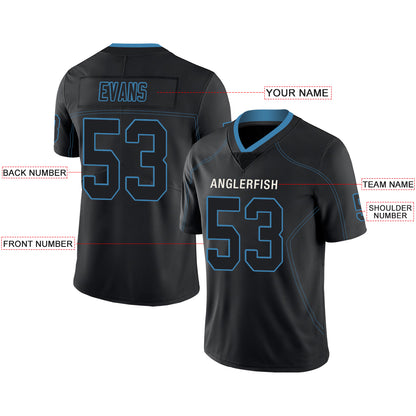 Custom Tennessee Titans Stitched American Football Jerseys Personalize Birthday Gifts Black Jersey